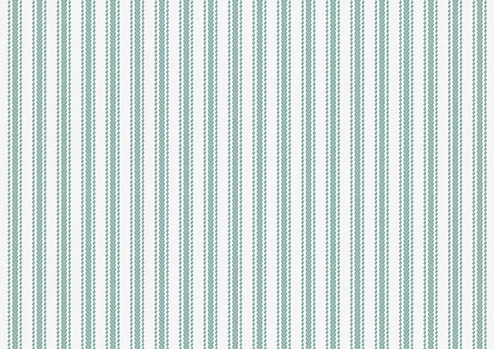 Lace Stripes, Duck Egg - Twist&Fit Roman Blind - Image 7